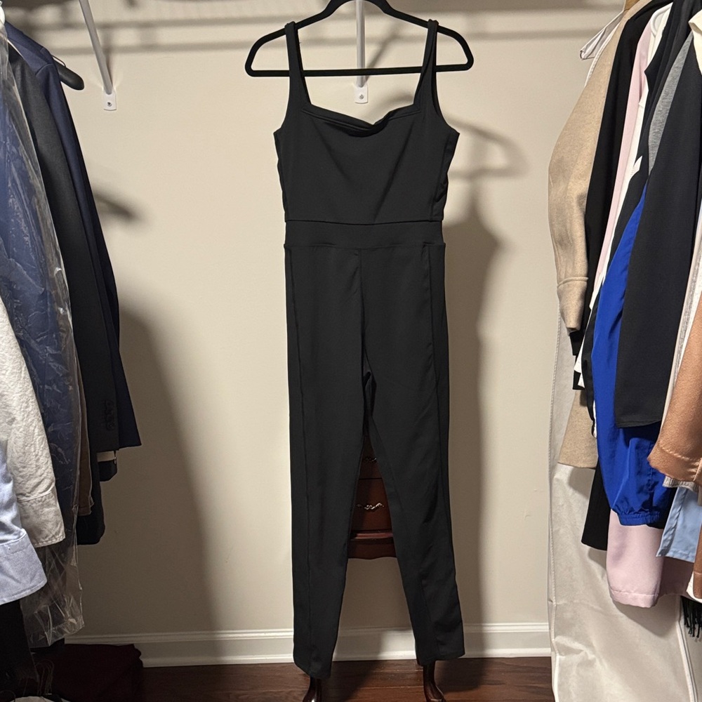 Yellow Elegant Black Women's Jumpsuit